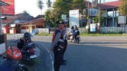 Polres Touna Intensifkan Strong Point, Pengaturan Lalu Lintas Dilakukan di Sejumlah Titik Strategis
