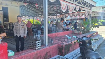 Kasat Binmas Polres Tojo Una-Una Pantau Penyaluran MBG untuk Ibu Hamil, Menyusui dan Balita di Dondo Barat