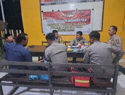 Jaga Kebugaran Anggota, Polsek Wakep Gelar Pemeriksaan Kesehatan Rutin