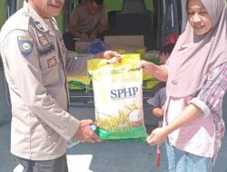 Stabilkan Harga, Sat Binmas Polres Touna Gelar Gerakan Pangan Murah di Ratolindo