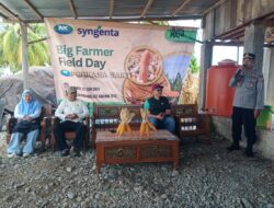 Kapolsek Ampana Tete Ajak Generasi Muda Tekuni Pertanian Jagung