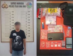 Satresnarkoba Polres Tojo Una Una Tangkap Pelaku Sabu di Dondo Barat