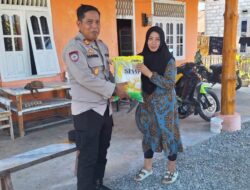 Gerakan Pangan Murah Polri di Touna, Warga Serbu Beras SPHP dan Minyak Kita