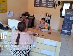Pelayanan SPKT Polres Tojo Una-Una Terus Ditingkatkan untuk Masyarakat