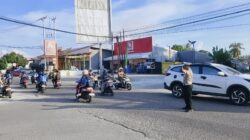 Strong Point Pagi Satlantas Polres Touna, Polisi Pastikan Kelancaran Arus Lalu Lintas