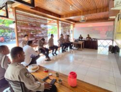 Sosialisasi Kanker di Polsek Ulubongka, Personel Didorong Pahami Pencegahan dan Deteksi Dini