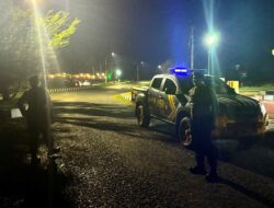 Polres Touna Intensifkan Patroli Blue Light, Cegah Gangguan Kamtibmas di Wilayah Ampana