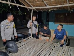 Jaga Keamanan Malam Hari, Polsek Jajaran Polres Touna Intensifkan Patroli Dialogis