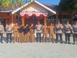 Kasat Binmas Polres Touna Jadi Pembina Upacara di SMKN 1 Ampana, Sampaikan Pesan Kamtibmas