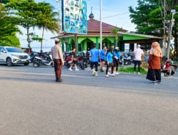 Jaga Kelancaran Jalan Sehat Maimo Molinja, Satlantas Polres Touna Turunkan Personel