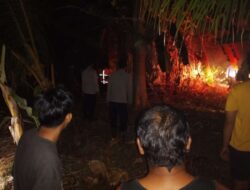 Kebakaran Lahan di Balanggala, Polisi Bersama TNI dan Damkar Lakukan Pemadaman