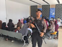Sat Samapta Polres Touna Tingkatkan Pengamanan Objek Vital, Lima Personel Ditempatkan di Perbankan