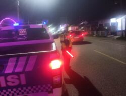 Blue Light Patrol Touna Pastikan Arus Lalu Lintas Tetap Lancar