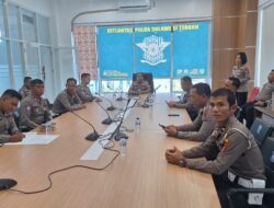 Latfung Regident 2026, Polres Touna Tingkatkan Kompetensi Personel Pelayanan Ranmor