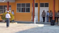 Jadi Pembina Upacara, Kasat Binmas Touna Sampaikan Pesan Kamtibmas