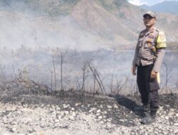 Kebakaran Hutan Gunung Kalendeng Touna Masih Dipantau, Akses Terkendala Medan