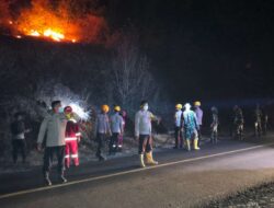 Karhutla di Mafroto, Tim Gabungan Lanjutkan Pemadaman