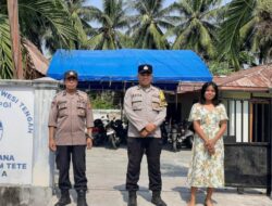 Polres Touna Intensifkan Patroli Dialogis dan Monitoring Ibadah Minggu