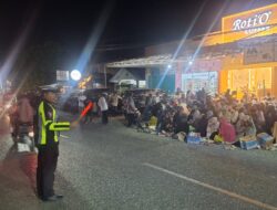 Satlantas Polres Touna Kawal Kelancaran Lalu Lintas Saat Maulid Nabi