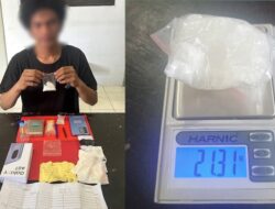 Kembali Satresnarkoba Polres Touna Tangkap Pemuda Bawa 21,31 Gram Sabu