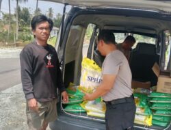 Gerakan Pangan Murah Polres Touna Bantu Warga Dapatkan Beras Terjangkau
