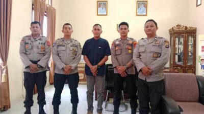 Sat Binmas Polres Touna Koordinasi dengan Dinsos dan Dukcapil Bahas Perlindungan Sosial