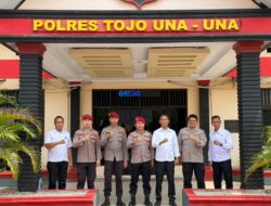 Pastikan Prosedur Berjalan Baik, Polda Sulteng Gelar Asistensi di Satuan Tahti Polres Touna