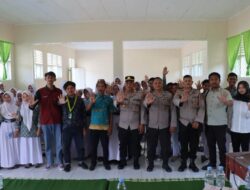 Polres Touna Edukasi Pelajar MAN Tojo Una-Una tentang Bahaya Narkoba