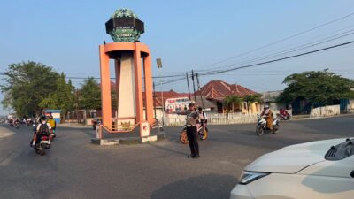 Sat Lantas Polres Tojo Una Una Gelar Strong Point Pagi, Kasat Lantas: Wujudkan Kamseltibcarlantas yang Kondusif