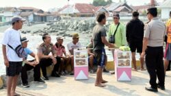 Dukung Program 100 Hari PBM Kapolri, Kapolres Touna Kumpul Bareng Warga di Pelabuhan Ampana