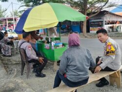 Musim Kemarau, Kapolsek Ampana Kota Ingatkan Warga Waspada Karhutla