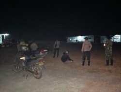 Gerak Cepat Kapolsek Tojo Pimpin Pengamanan dan Pemadaman Karhutla di Desa Tojo